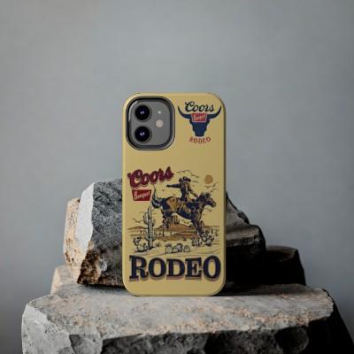 Coors Cowboy Phone Case, Coors Banquet Rodeo Cowboy, Country Western, Coors Beer Phone Case For iPhone 15, 14, 13, 12, 11, 8 X, Mini, Pro Max, Pro, Plus, Unique Phone Case