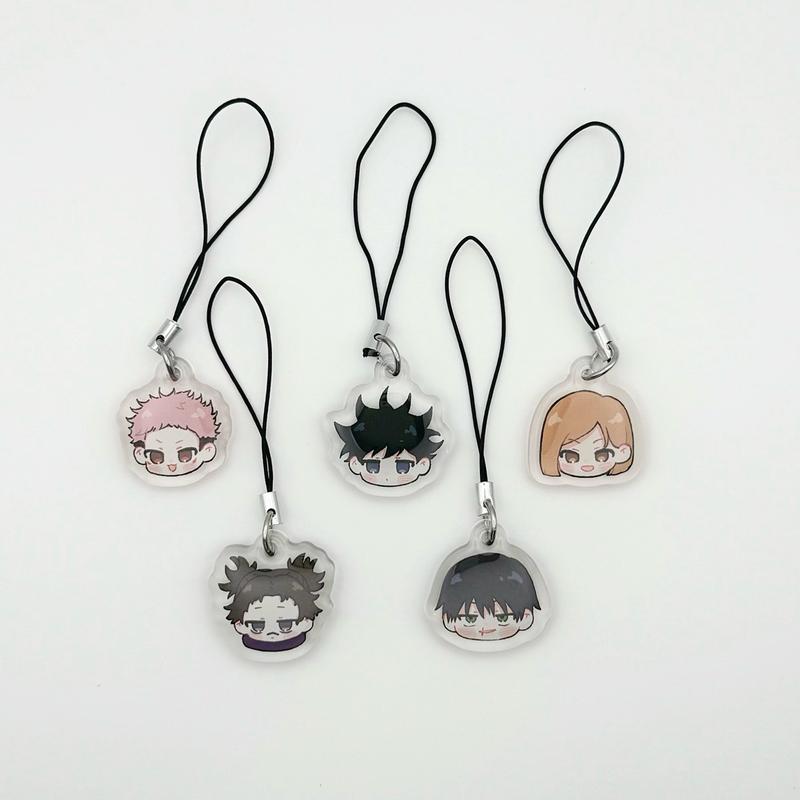 Sorcerer Chibi 1” Mini Anime Phone Charms