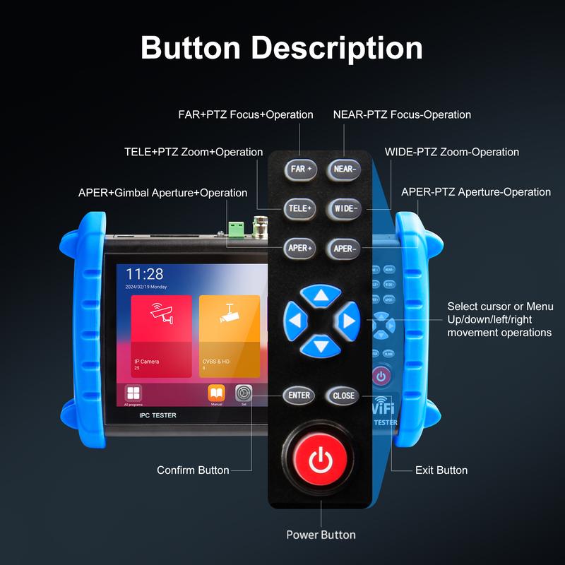 RAINLEOTI CCTV Camera Tester 7