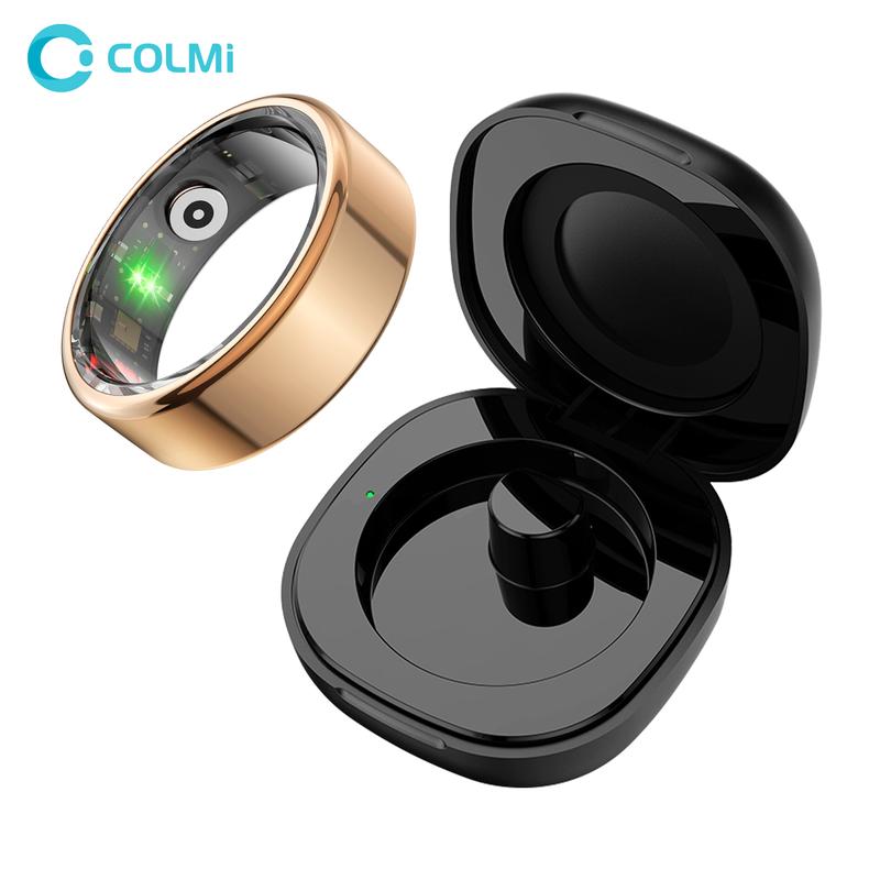 COLMI R02 Smart Ring IP68&5 ATM Waterproof With a charging box smart ring