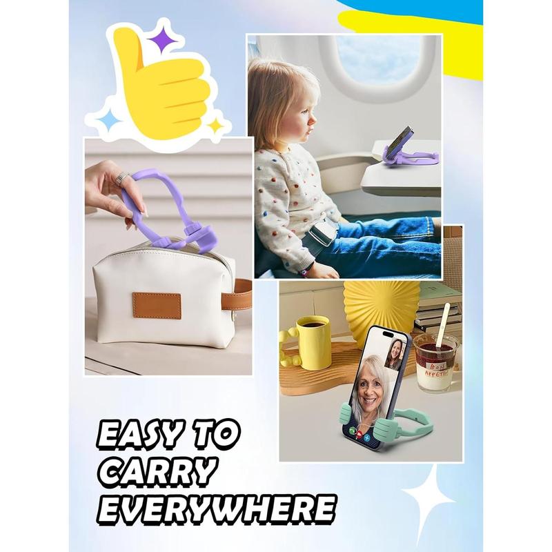 Stocking Stuffers for Teens  Adults Women Gifts for Christmas Cell Phone Stand: Adjustable Lazy Thumbs Up Phone Holder for Teenagers