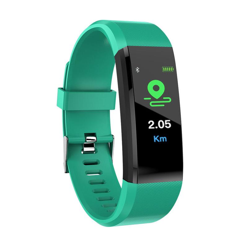 Unisex Smart Bracelet Wristband Watch Blood Pressure Oxygen Heart Rate Fitness Tracker