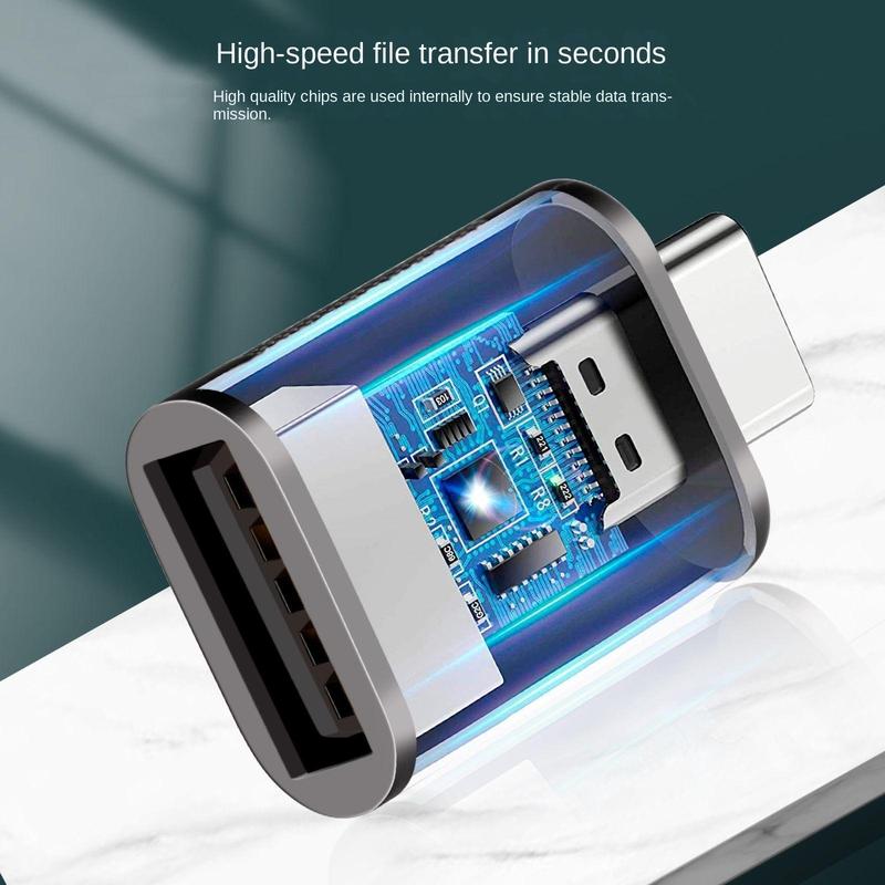 2pcs Type-C To USB3.1 Adapter, USB3.1 Type C Female To USB Male Charging Converter Adapter, Multifunctional Type-C Adapter