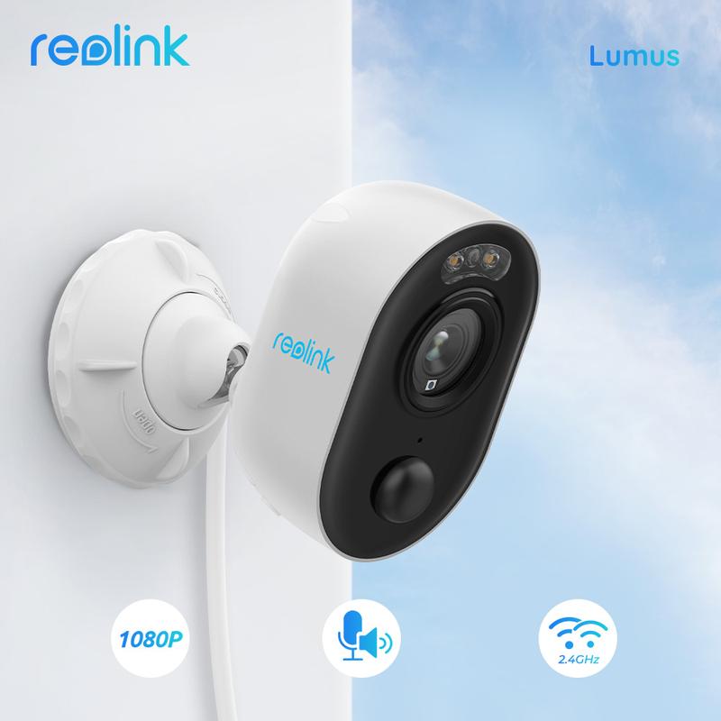 Reolink Lumus 4MP 2K HD WiFi Spotlight Security Camera Color Night Vision, 2-Way Talk Siren Alarm, IP65 Waterproof for Home Outdoor Security System