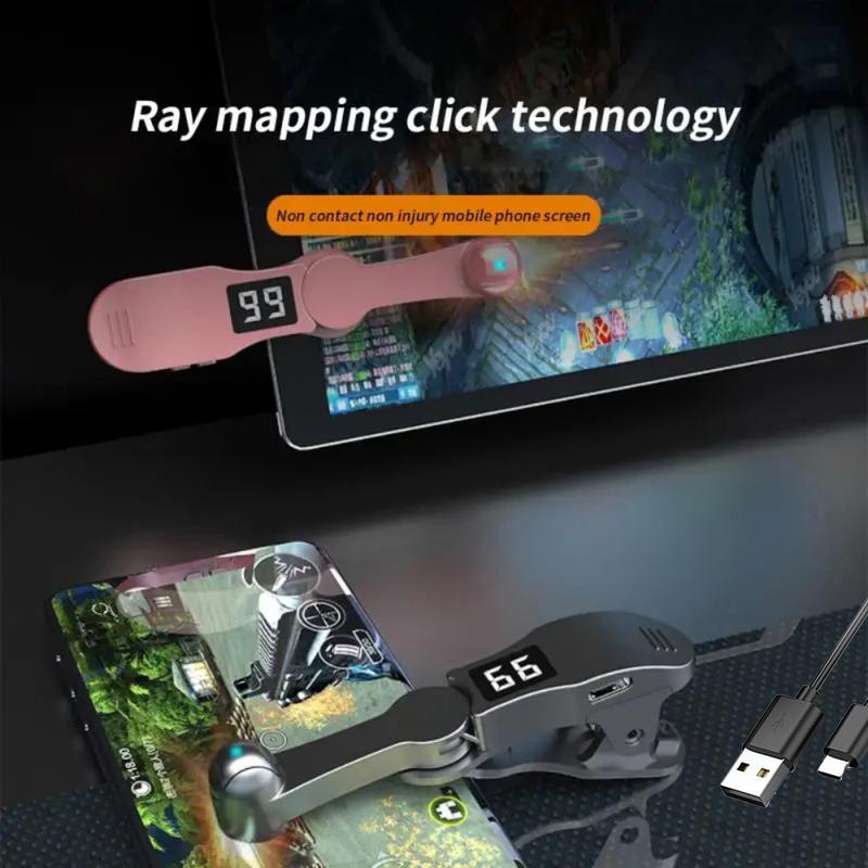 Smartphone Auto Tapper, Mobile Screen Tapper for Android iOS Apps, Quick Tap Simulation Finger Continuous Tap for Games, Mobile Auto Tapper for Live Likes, Shopping, Games, Reward Tasks digital auto