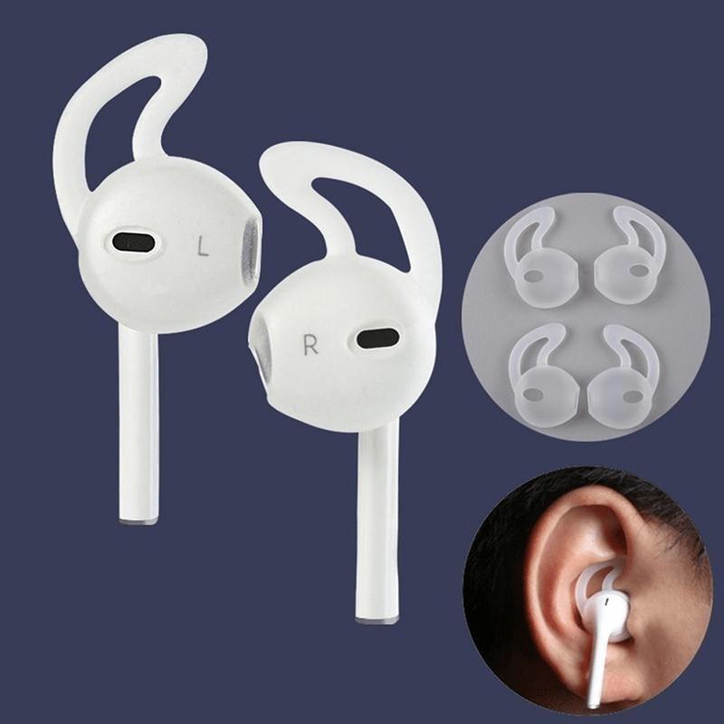 Soft Earphone Protector, 1 Pair Semi-in-ear Design Earphone Protective Cover, Anti-slip Ear Hook For AirPods