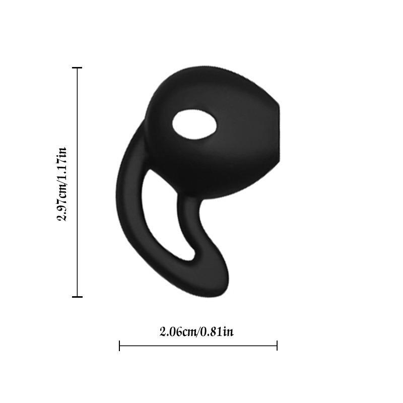 Soft Earphone Protector, 1 Pair Semi-in-ear Design Earphone Protective Cover, Anti-slip Ear Hook For AirPods