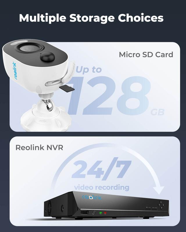 Reolink Lumus 4MP 2K HD WiFi Spotlight Security Camera Color Night Vision, 2-Way Talk Siren Alarm, IP65 Waterproof for Home Outdoor Security System