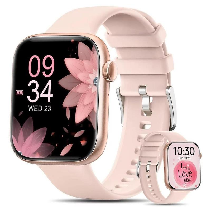 Multifunctional 2 Inch Smart Watch, Fashionable Digital Watch with Multiple APP Reminders, Sports Watch Compatible with iPhone & Android System for Women & Men