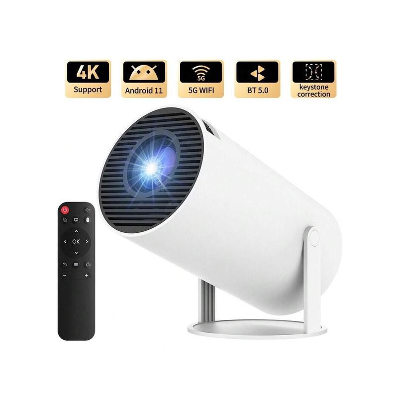 4K Mini Projector 10000 Lumen LED 1080P WiFi Bluetooth UHD Portable Home Theater