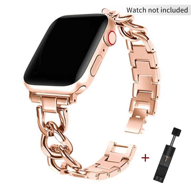 Solid Color Watch Band, 1 Count Fashionable Watch Band for iWatch Series 9 8 7 6 5 SE 4 3 2 Ultra 2, Smart Watch Accessories