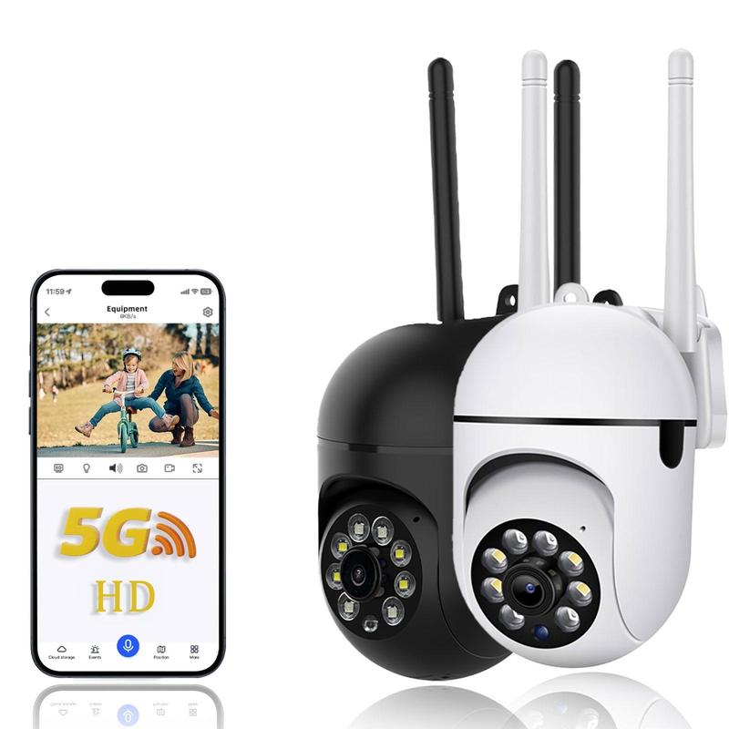 Wireless 360° Surveillance Camera, Automatic Cruise, Human Tracking, Infrared Night Vision, 24H Loop Video, Real-time View, HD Quality