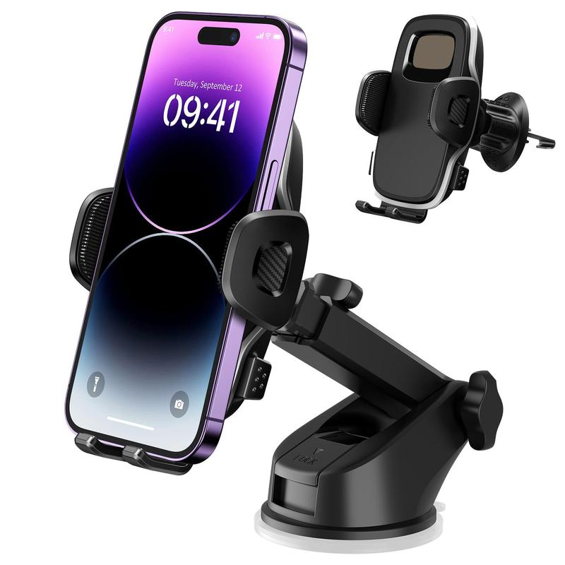 Car Air Vent Phone Holder for Summer Gift, Adjustable Car Phone Stand, Phone Stand for Dashboard, Tablet, 1 Count Universal Car Phone Holder Mount for iPhone Samsung, Phone Accessories