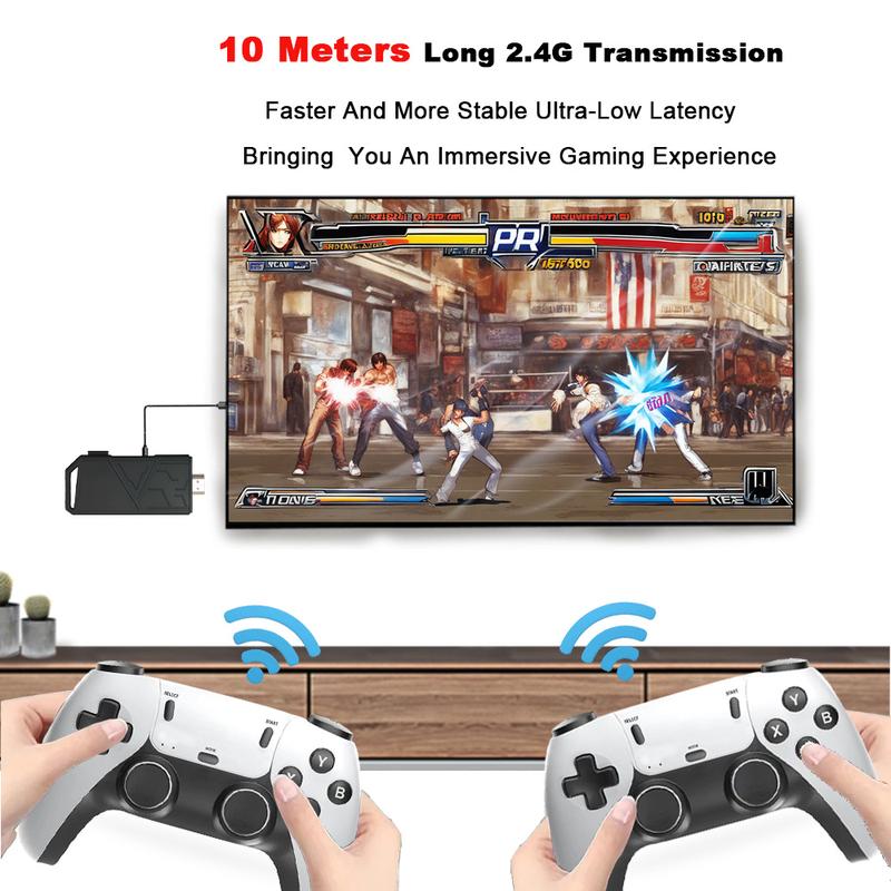 20,000+ Retro Game Stick , Retro Game Console, Revisit Classic Games Stick , Retro Play Plug and Play Video Games Stick 26 Emulators, 4K HDMI Output, Premium Competitive Dual Controllers