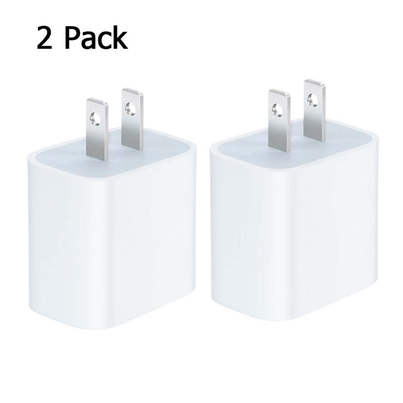 A partner of iPhone 16 outdoor goods  Essential Christmas Gifts   2pcs Charger Block 20W PD Power Adapter Cube Plug For iPhone ipad Android iphone charger fast charging ，A partner of iPhone 16，Home goods，Essential Christmas Gifts