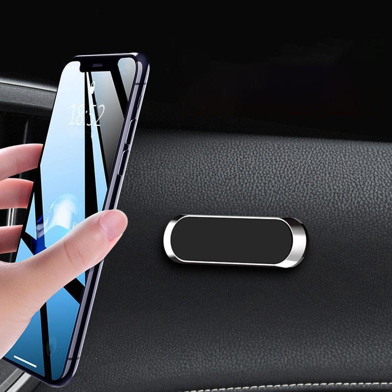 Magnetic Car Phone Holder, Mini Magnetic Car Phone Holder, Universal Car Interior Accessories for Most Smartphones