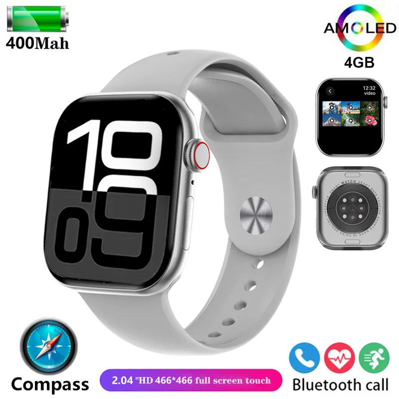 For Apple New Watch 4GB Memory GPS Track Smart Watch Men Watch Series 10 Bluetooth Call NFC Women Smartwatch For IOS Android