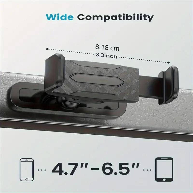 Gym Magnetic Phone Holder, 360 Adjustable, Compatible with 4.7-6.5