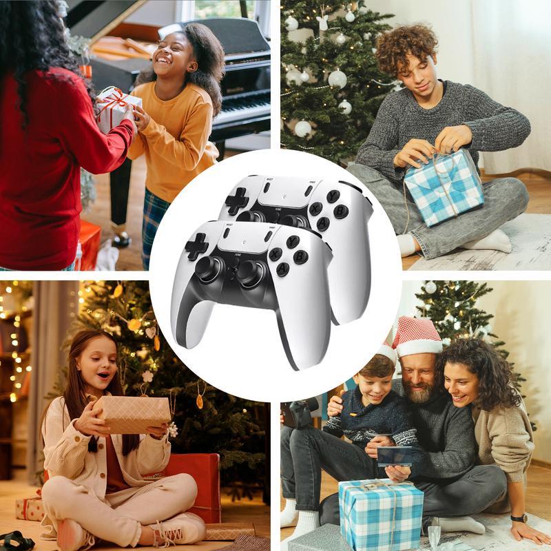 20000+ Games Wireless Retro Game Stick, Vintage Game Stick HD Output System Built in 23 Emulators Plug and Play Video Game Consoles with 2.4G Wireless Controllers,64GB TF Card for All of Ages