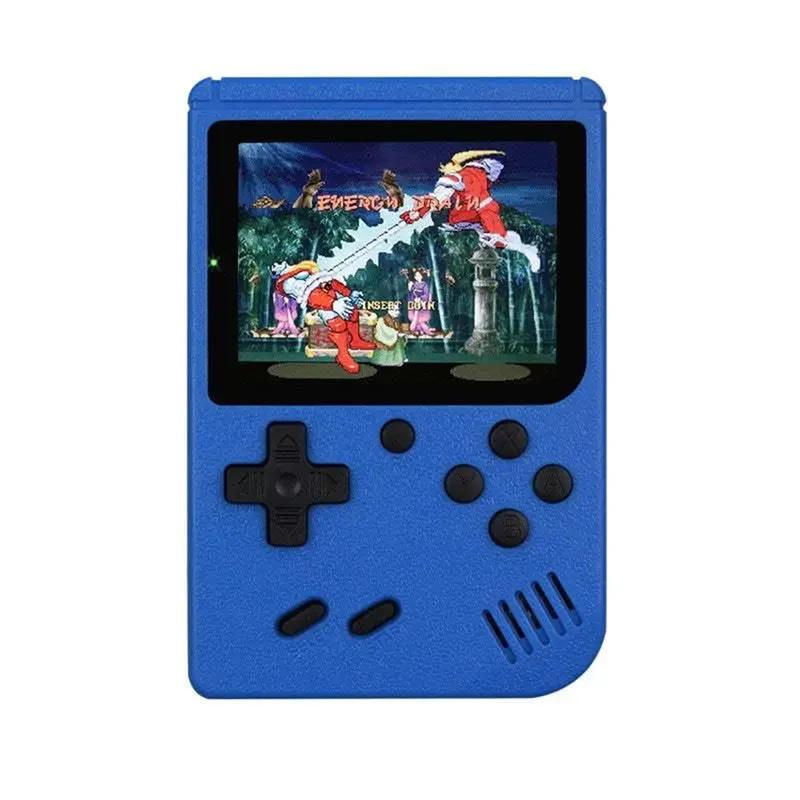 400 Games in One Portable Game Player Kids Electronic Game Toy For Children Handheld Game Console rechargeable boy game portable gaming Portable child gift play  plug quick delivery g Mini Handheld Cable Charging Arcade Screen Protection playstation