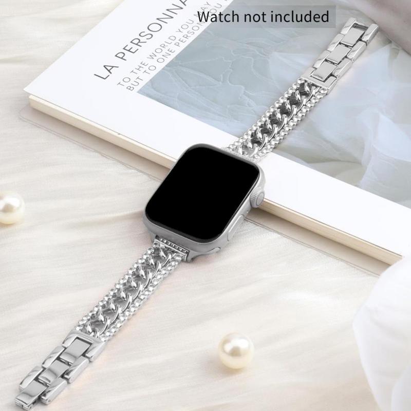 GIROUETTE Fashionable Watch Band, Fashionable Watch Band for Women, Watch Strap Compatible with iWatch Series 9 8 7 6 5 4 3 2, Smart Watch Accessories