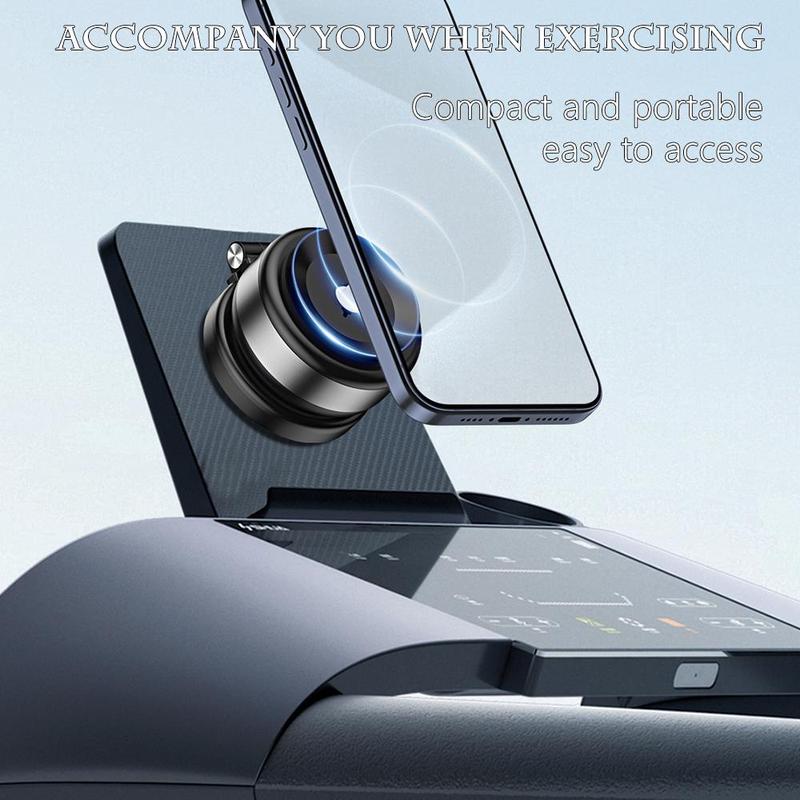 RNABAU 360° Rotatable & Foldable & Retractable Car Phone Holder, Magnetic Car Phone Holder, Suitable for Indoor Smooth Walls, Glass, and Car Interior