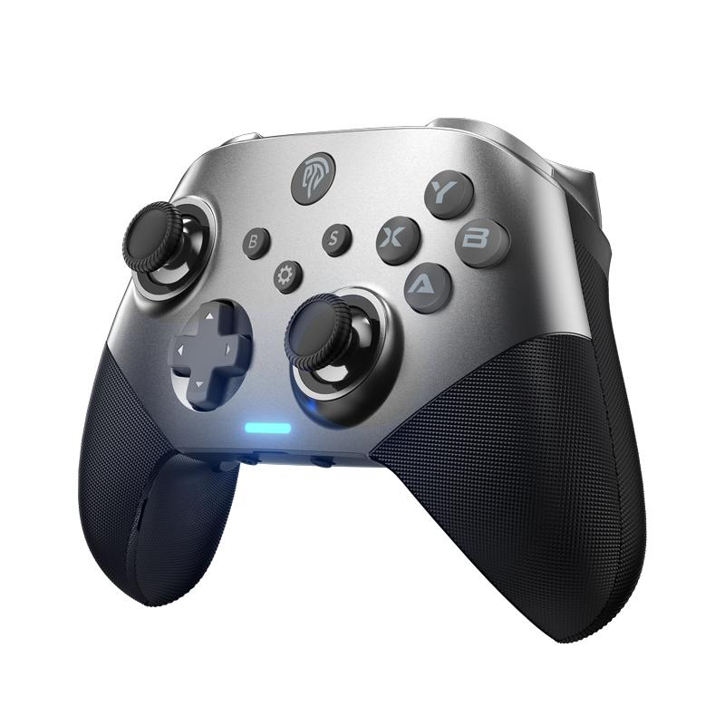 50% OFF Limited Time EasySMX X10 PC Controller Enhanced Wireless Bluetooth Controller with a Swappable Faceplate Hall Joysticks and Triggers for PC Switch Steam Android TV Android and iOS Mobile Not compatible with XBOX