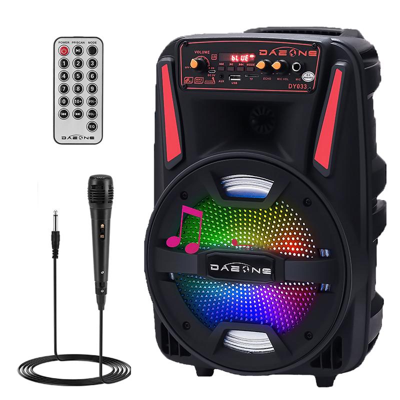 1000W Portable Bluetooth PA Speaker 8