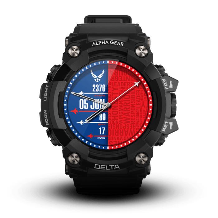 DELTA SMARTWATCH BY ALPHAGEAR - SHOOCKPROOF, BIGEST SIZE, 21 DAYS OF BATTERY,  PERFECT FOR OUTDOOR!