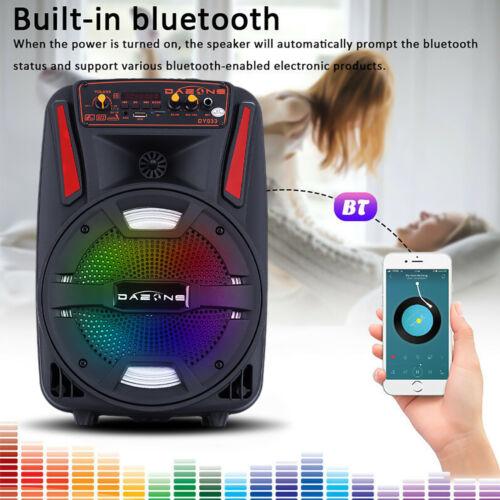 1000W Portable Bluetooth PA Speaker 8