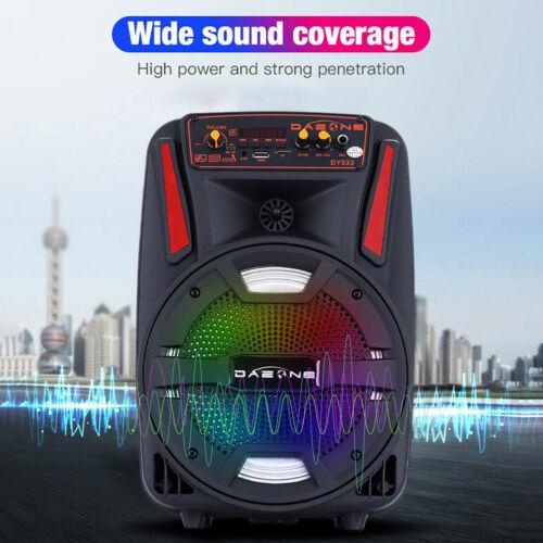 1000W Portable Bluetooth PA Speaker 8