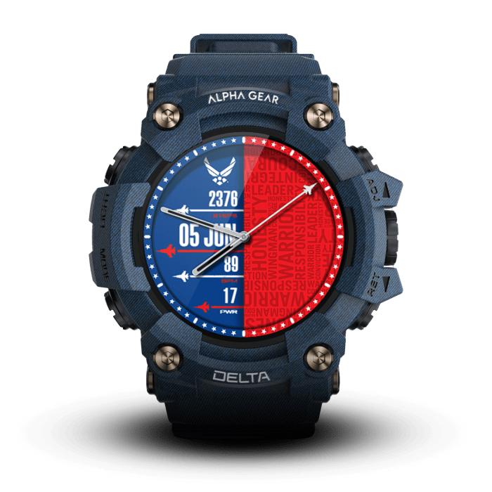 DELTA SMARTWATCH BY ALPHAGEAR - SHOOCKPROOF, BIGEST SIZE, 21 DAYS OF BATTERY,  PERFECT FOR OUTDOOR!