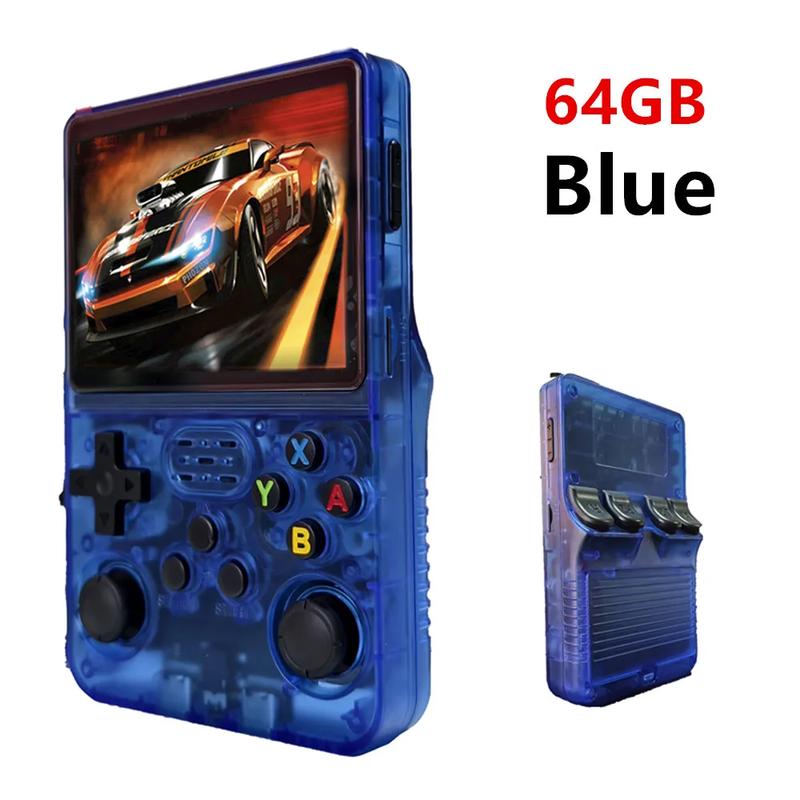 R36S Retro Handheld Video Game Console Linux System 3.5 Inch IPS Screen Portable Pocket Video Player 128GB Games Gift