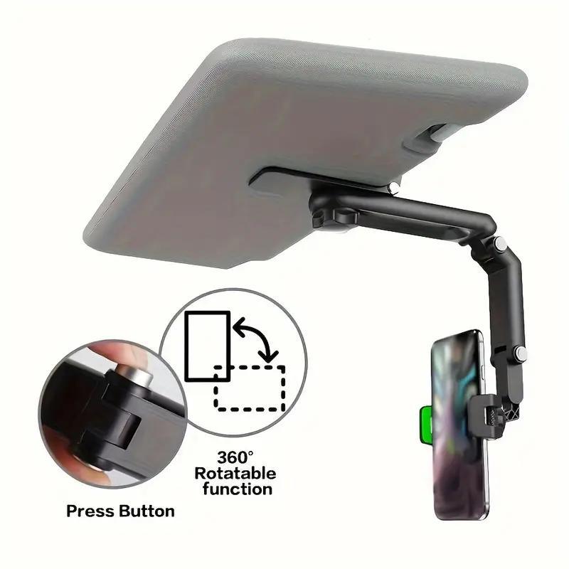 Car Sun Visor Phone Holder, Multifunctional Car Phone Holder, Universal Car Phone Navigation Bracket, Car Interior Accessories