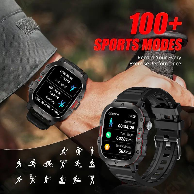 Multifunctional Smart Watch, Fashion Digital Watch with Flashlight Function, Sports Watch with Multiple Sports Modes for Women & Men