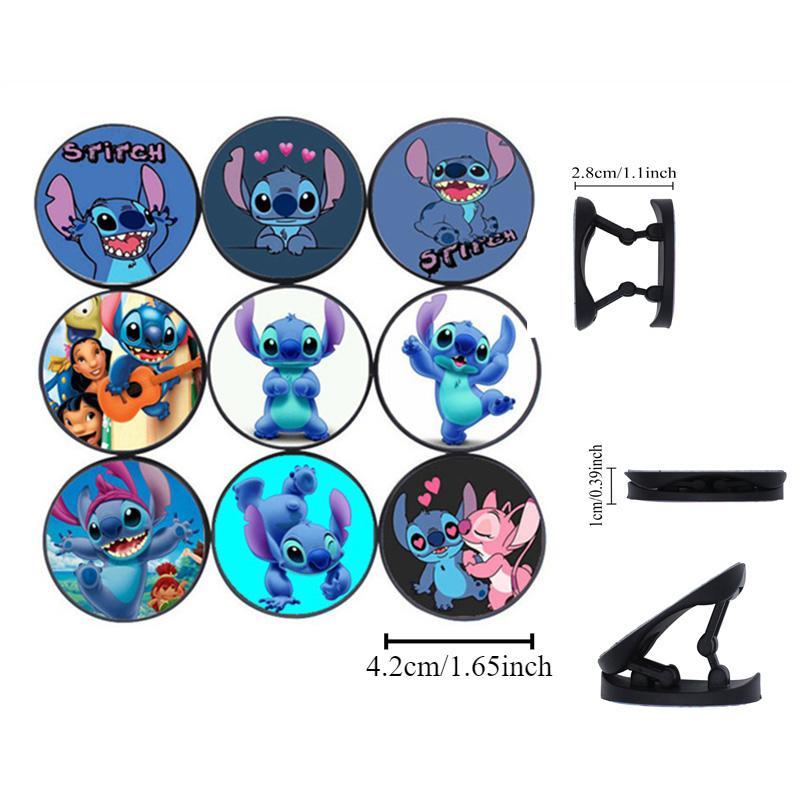 DISNEY Random Pattern Phone Holder, Portable & Foldable Cartoon Design Phone Stand, Universal Phone Accessories for Home Office Travel