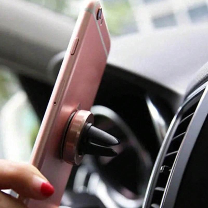 Car Magnetic Phone Holder, Magnetic Car GPS Air Outlet Phone Holder, Universal Car Interior Accessories for Most Smartphones