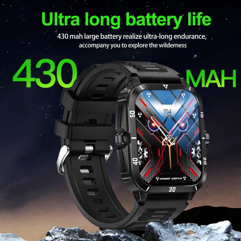 Multifunctional Smart Watch, Fashionable Digital Watch with Multi-Sport Modes & Weather Forcast, Waterproof Sports Watch for Women & Men