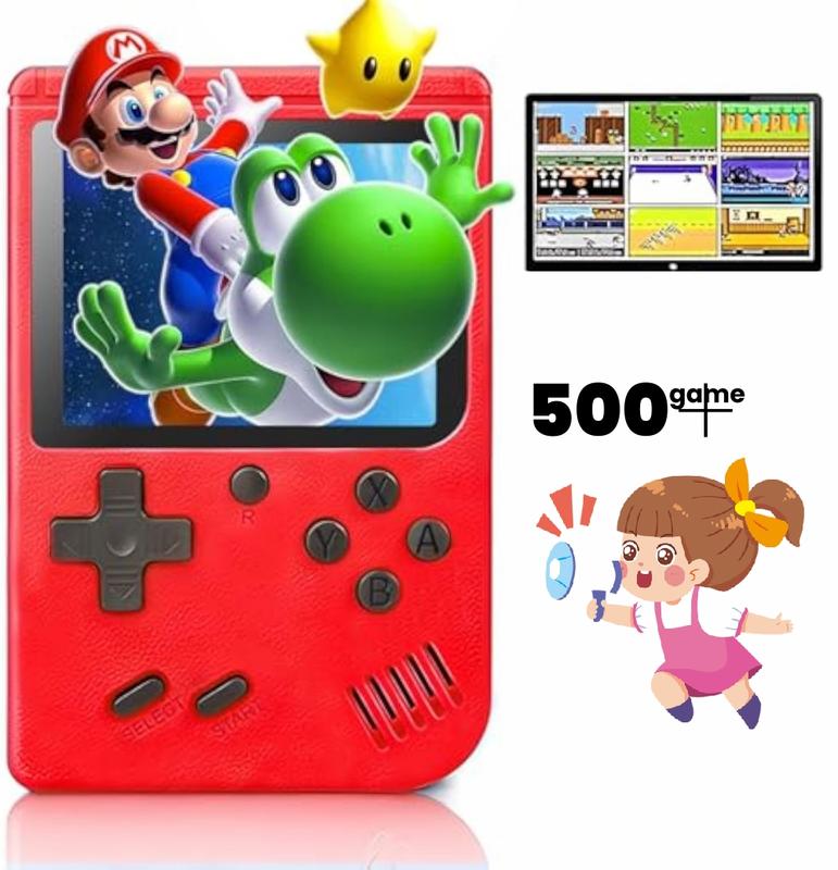 Retro video game console 3.0-inch LCD screen 400 games Portable mini handheld children's game console