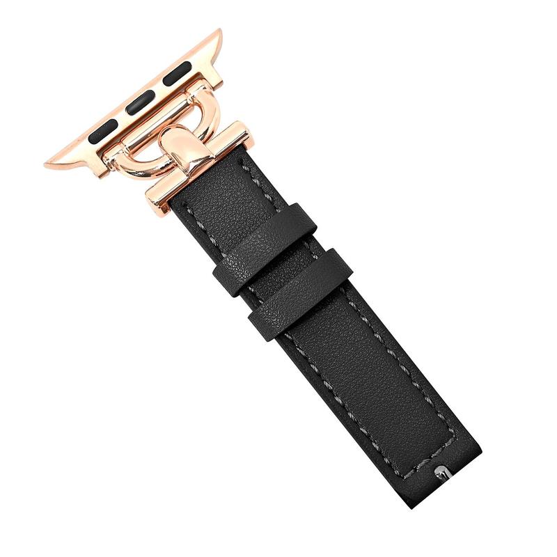 Women's PU Leather Slim Waist Apple Watch Band, 1 Count Watch Band for Apple Watch Series,Suitable Size for Ultra se 10 9 8  7 6 5 4 3 2 1