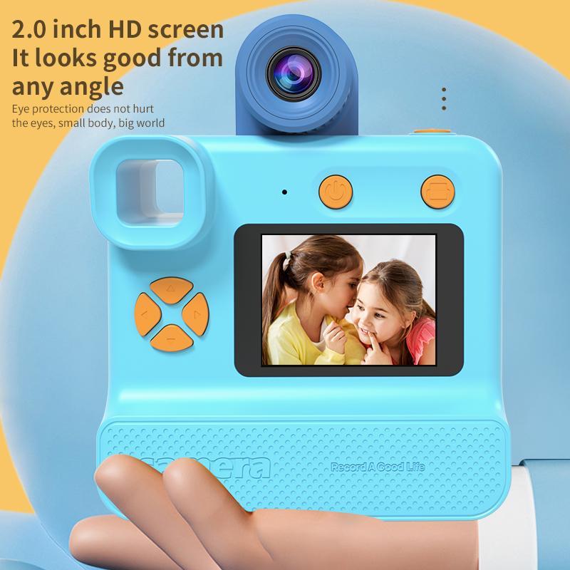 KGG Instant Camera, Rechargeable Instant Imaging Camera with IPS Display Screen, Digital Printing Camera, Gift for Holiday & Birthday