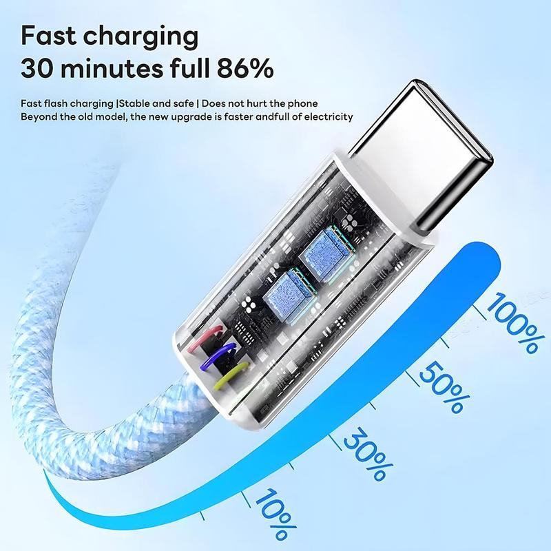 PD 35W Dual Type C Fast Charging Data Cable, Fast Charging Cable, Phone Accessories Compatible with iPhone 15 Pro Max Plus Samsung OPPO Redmi