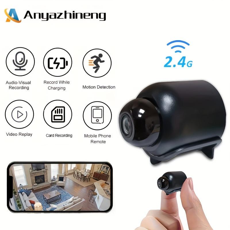 Smart WiFi Security Camera with Remote Access and Motion Detection – 2.4G WiFi, Audio Video Recording, Motion Detection, and Playback for Home Surveillance