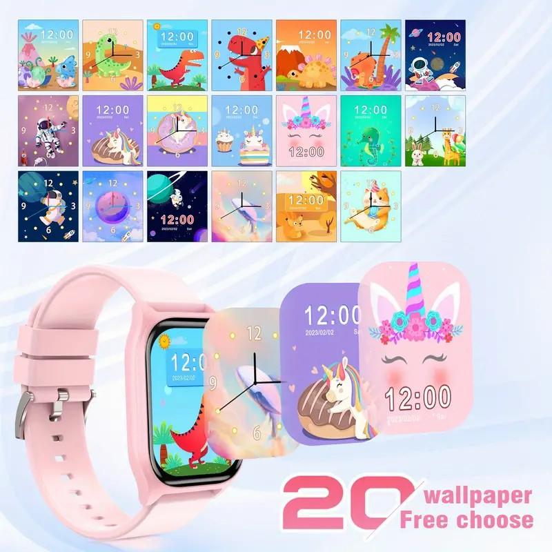 Smartwatch – 30 Days Standby, 1.83” IPS Screen, 14 Games, 20 Exercise Modes & Multiple Themes | Perfect Gift for Active Kids