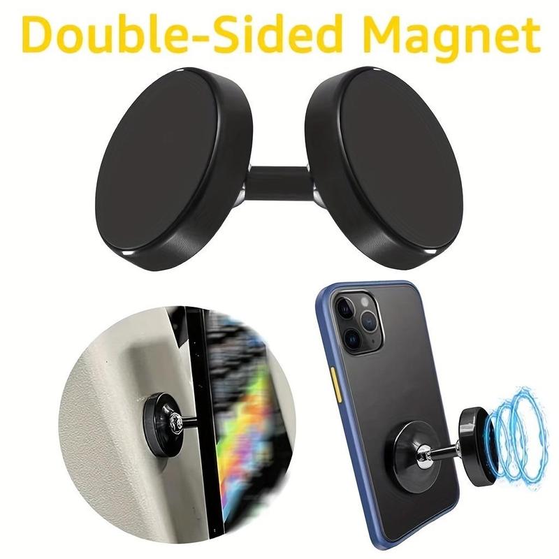 Magnetic Car Phone Holder, Double-sided Magnetic Car Phone Holder Mount, Universal Car Interior Accessories for Men & Women