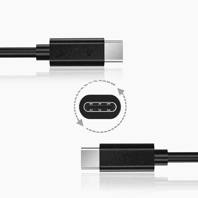 Premium USB-C to USB-C Cable (3 6FT) – Fast charging, data sync, durable & efficient for quick, reliable performance.