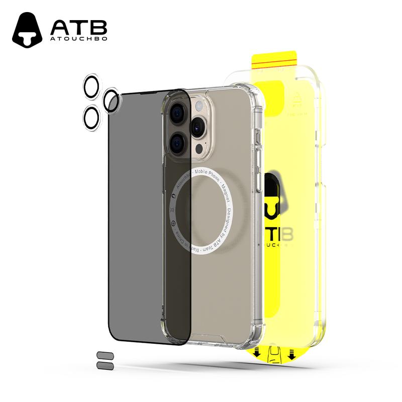 ATB for iphone 15 14 13 12 11 Pro Promax Series Clear PrivacyProtection PhoneFilm-Dust FreeWithout Bubbles Protective Film Freephone case lens sticker