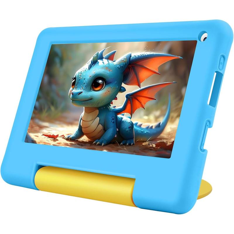 Tablet 7 inch Tablet for , Android  Tablet for  Boys Girls, 's Tablet with WIFI Touch Screen, Dual Camera,  Learning Tablet for  Ages 3 to 12 (Blue)