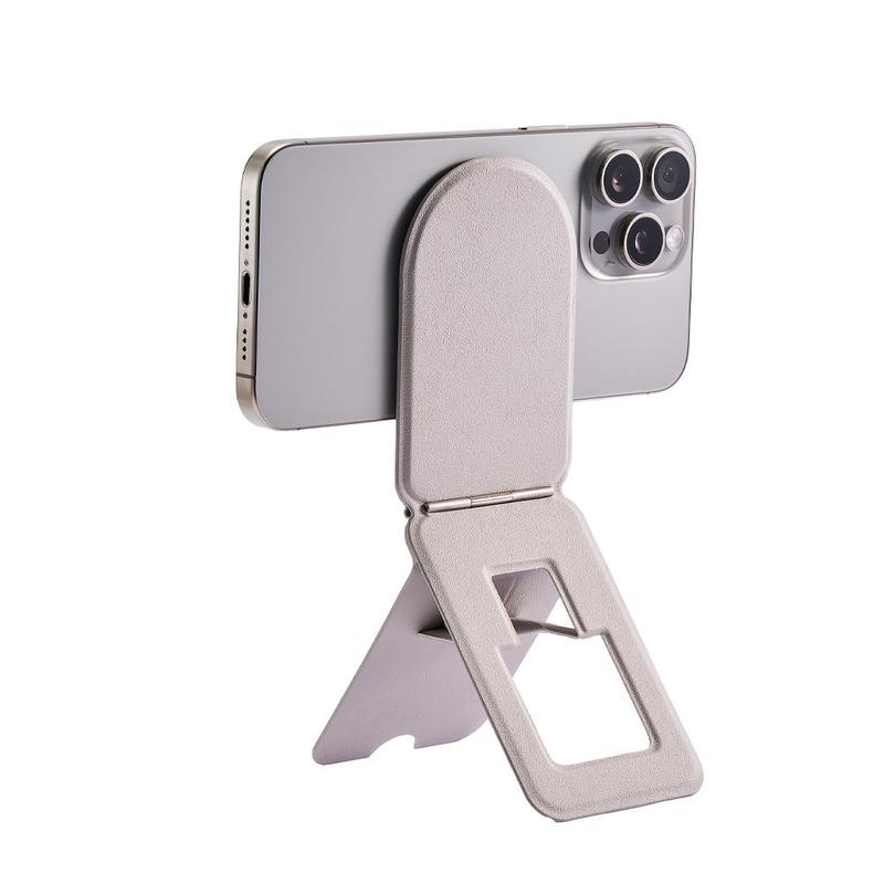 Magnetic Phone Holder, Portable Foldable Desktop Phone Stand, Adjustable Angle Desktop Phone Holder, Phone Accessories for iPhone