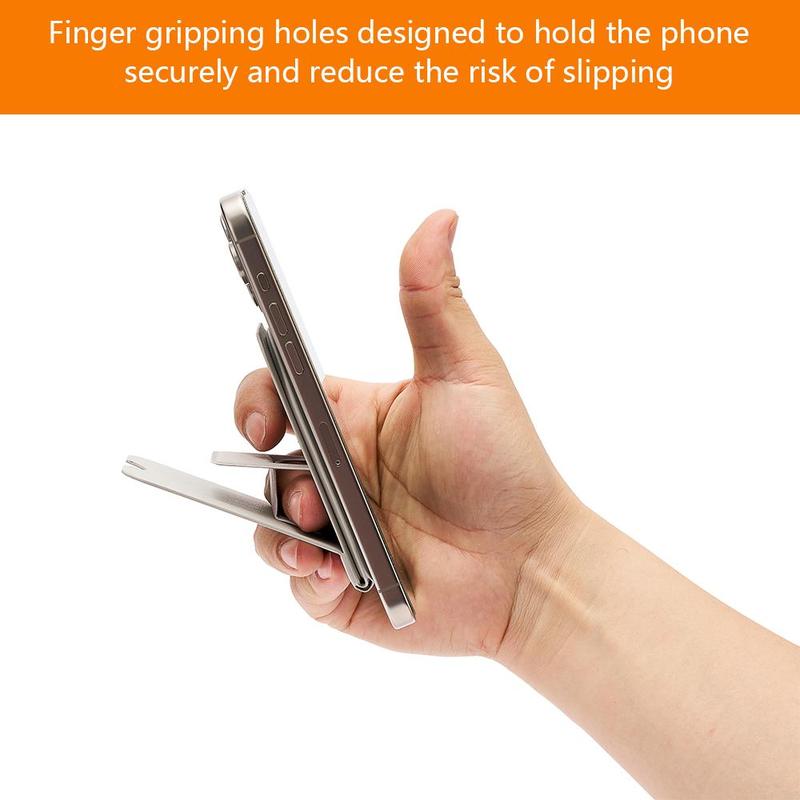 Magnetic Phone Holder, Portable Foldable Desktop Phone Stand, Adjustable Angle Desktop Phone Holder, Phone Accessories for iPhone